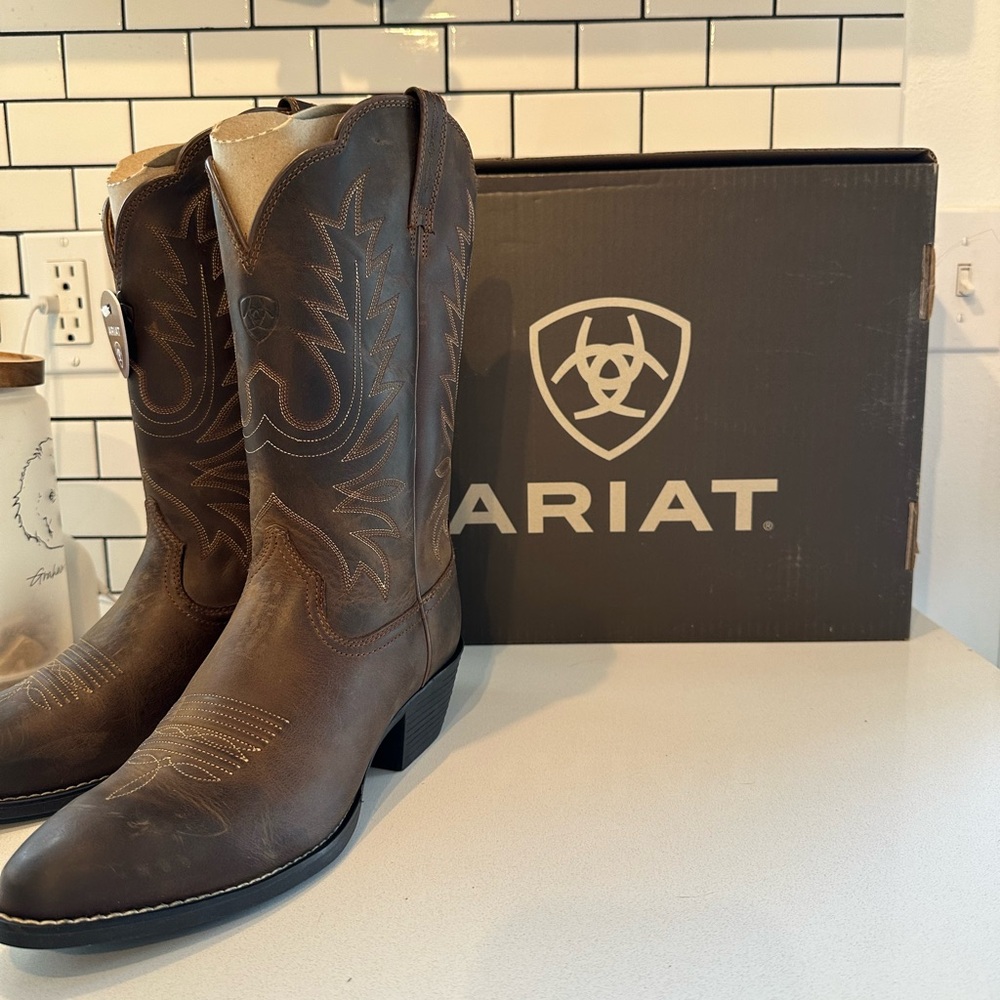 Ariat Brown Western Boots
